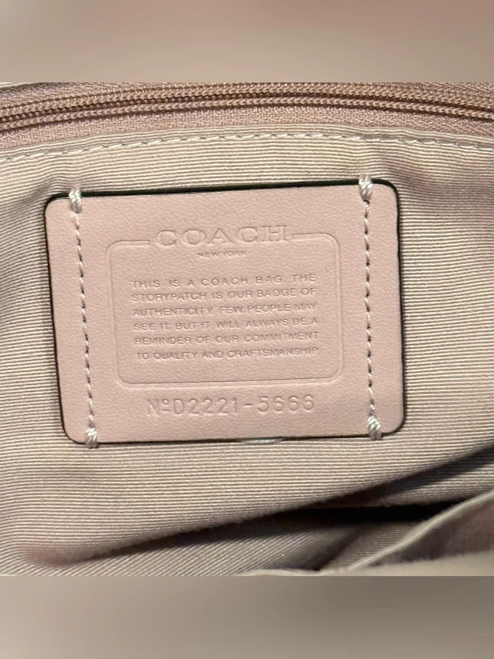 Coach Court Backpack 5666 Pink Pebble Leather Gold Zip Mini Daypack Bookbag